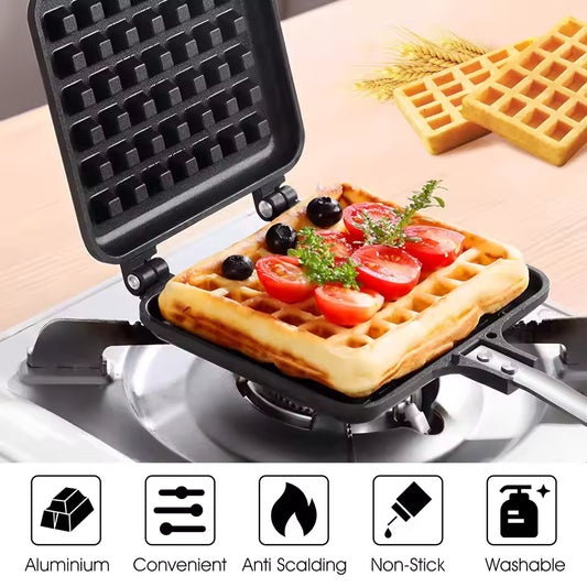 Kitchen Non-Stick Waffles Maker Machine Baking Mold Pan