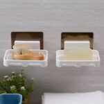 luxury wall mounted plastic soap holder