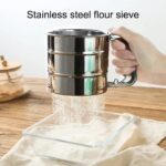 stainless steel flour strainer