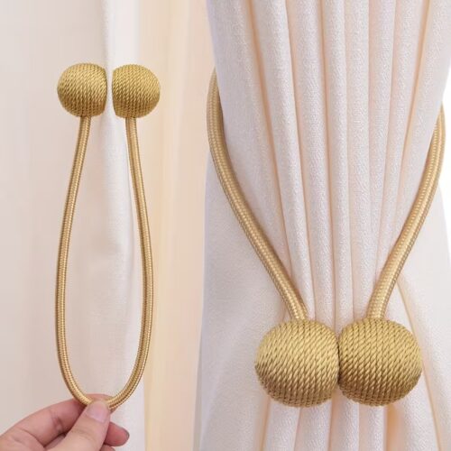 2pcs magnetic curtain tiebacks