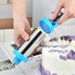 5pc stainless steel pastry gun