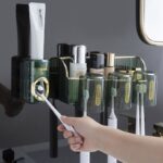 wall mounted toothpaste squeezer automatic toothpaste dispenser bathroom accessories