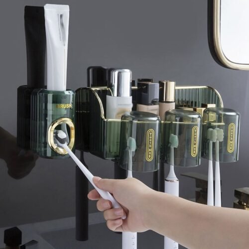 Wall Mounted Toothpaste Squeezer Automatic Toothpaste Dispenser ...