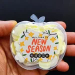 apple paper soap, hand wash travel soap