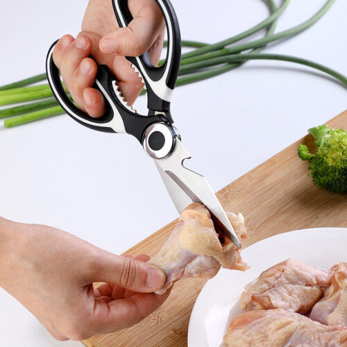 thickened kitchen scissors – strong sharp & multifunctional bone cutter