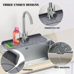 new silicone faucet water catcher