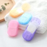 pack of 4 boxes travel paper soap