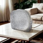 luxury crystal plate set with storage box – 8 pcs