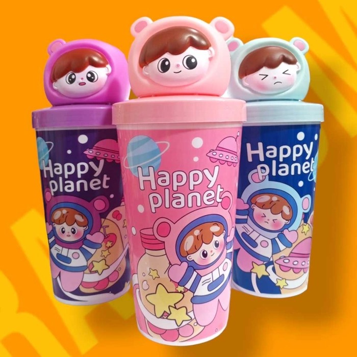 cute space ,planet plastic water bottle for kids cute space ,planet plastic water bottle for kids