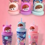 cute space ,planet plastic water bottle for kids