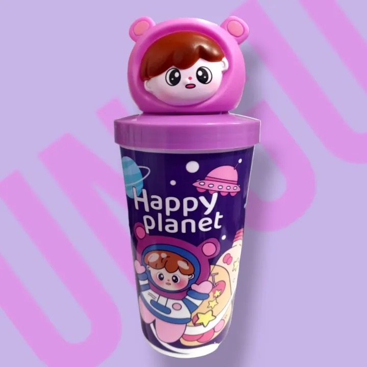 cute space ,planet plastic water bottle for kids cute space ,planet plastic water bottle for kids