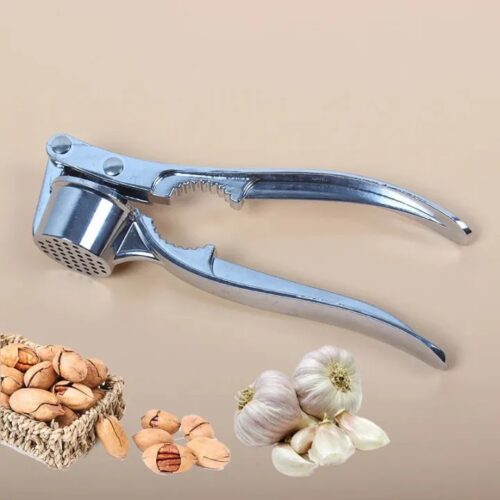 stainless steel garlic press kitchen garlic mincer for easy crushing