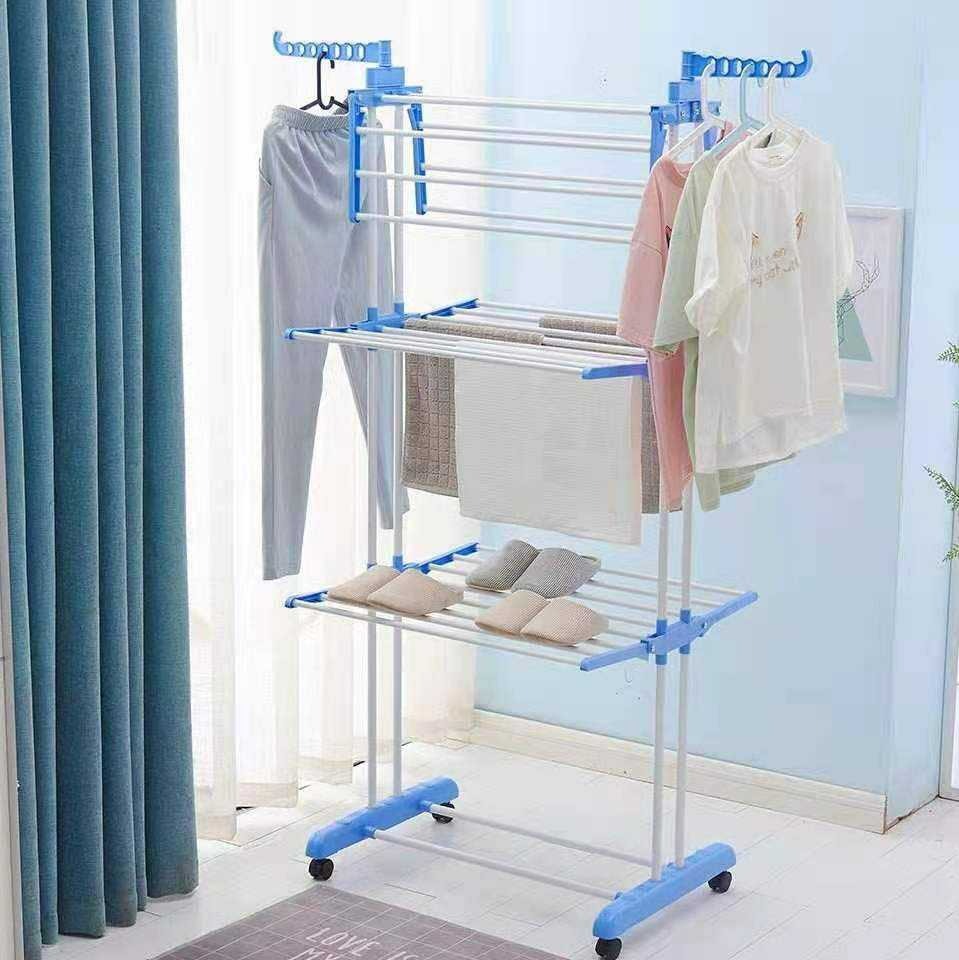 4 tier floor standing cloth drying rack (premium quality) 4 tier floor standing cloth drying rack (premium quality)