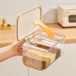 ecoco 4 in 1 spice jar organizer