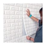 3d foam brick wallpaper stickers pack of 4