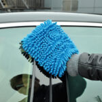 microfiber car cleaning cloth towel gloves washing cleaning anti scratch car washer random color