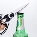 thickened kitchen scissors – strong sharp & multifunctional bone cutter