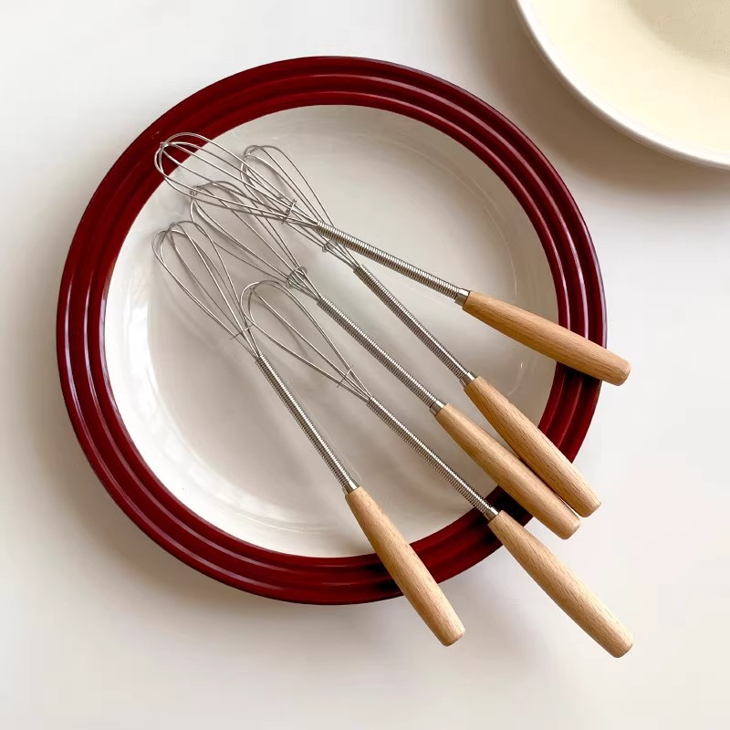 mini whisk with wooden handle for effortless mixing and blending mini whisk with wooden handle for effortless mixing and blending