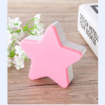 us eu plug star shaped night light socket wall lamp light night lamp kids room home décor pentagram lamp