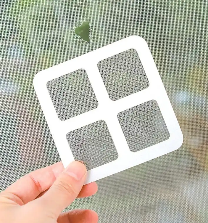 pack of 10 self adhesive mesh drain cover