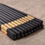 27cm alloy chopsticks non slip hot pot chopstick(5pairs)
