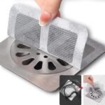 pack of 10 self adhesive mesh drain cover