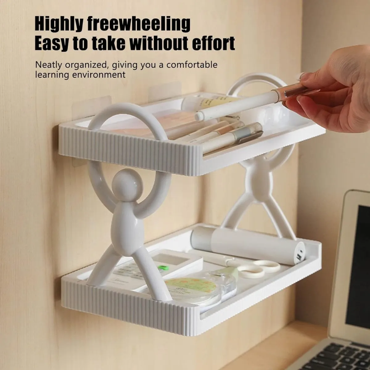 2 Layer Men Storage Shelf