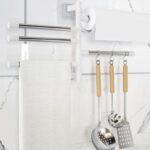 bathroom rotation towel storage rack