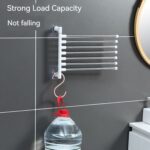 bathroom rotation towel storage rack