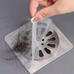 pack of 10 self adhesive mesh drain cover