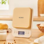 ecoco smart digital kitchen scale – accurate food weighing