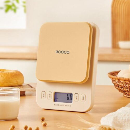 ecoco smart digital kitchen scale – accurate food weighing