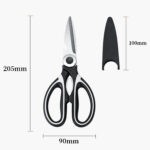 thickened kitchen scissors – strong sharp & multifunctional bone cutter