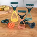 plastic potato masher, multifunctional food shredder