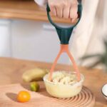 plastic potato masher, multifunctional food shredder