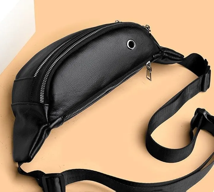 men's shoulder bag waterproof oxford cross body chest bags