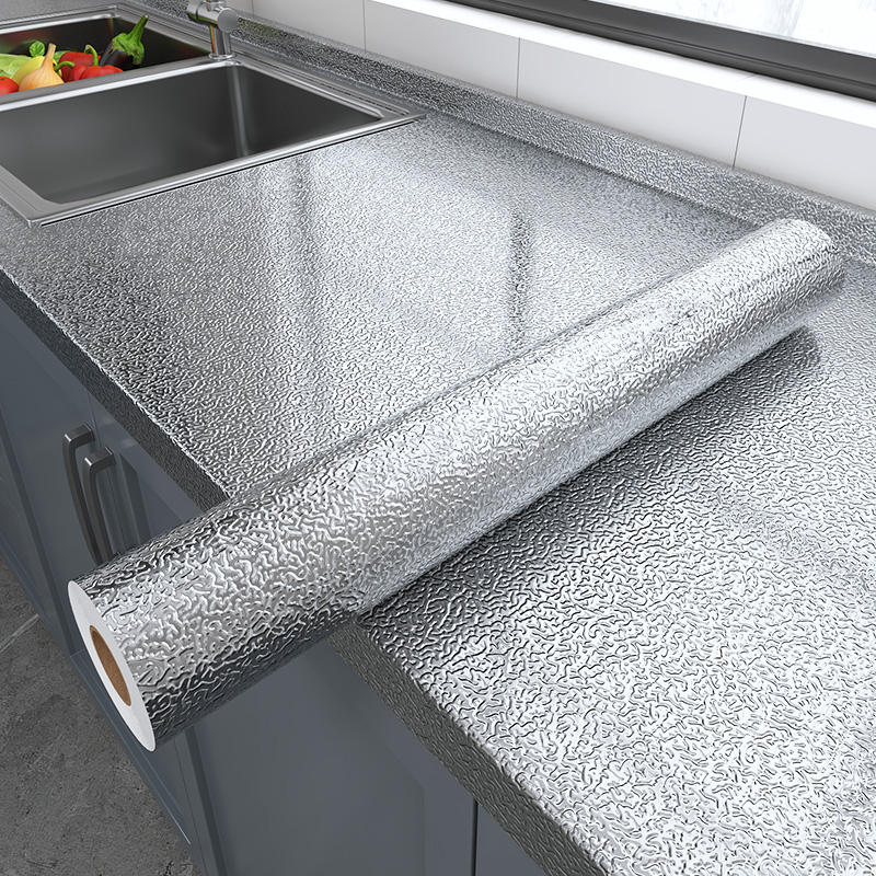 60x2 meter self adhesive silver aluminum foil sticker sheet – waterproof heat resistant kitchen wall & cabinet wrap 60x2 meter self adhesive silver aluminum foil sticker sheet – waterproof heat resistant kitchen wall & cabinet wrap
