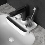 silicone faucet mat sink splash guard
