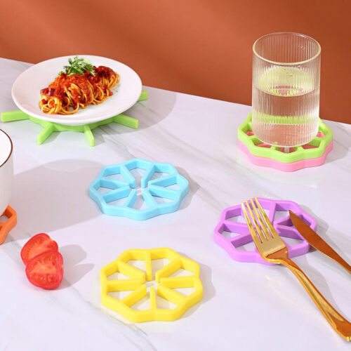 set of 2 kitchen heat insulation coasters