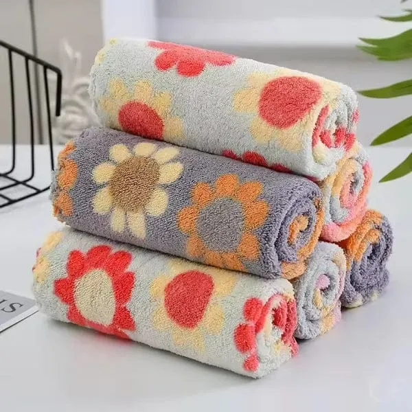 pack of 5 absorbent cleaning towels