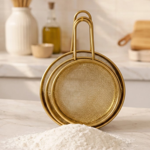 3pc golden strainer set 0 reviews