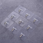 set of 10 multipurpose kitchen wall hook