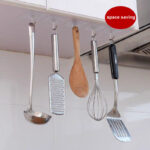set of 10 multipurpose kitchen wall hook
