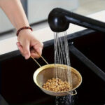 golden mesh tea strainer 10cm