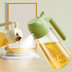2 in 1 oil sprayer and dispenser bottle