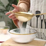 golden mesh tea strainer 10cm