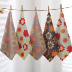 pack of 5 absorbent cleaning towels