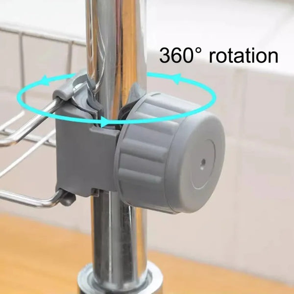 sponge holder for kitchen stainless steel faucet rack adjustable sink caddy organizer soap drainer bathroom accessories sponge holder for kitchen stainless steel faucet rack adjustable sink caddy organizer soap drainer bathroom accessories