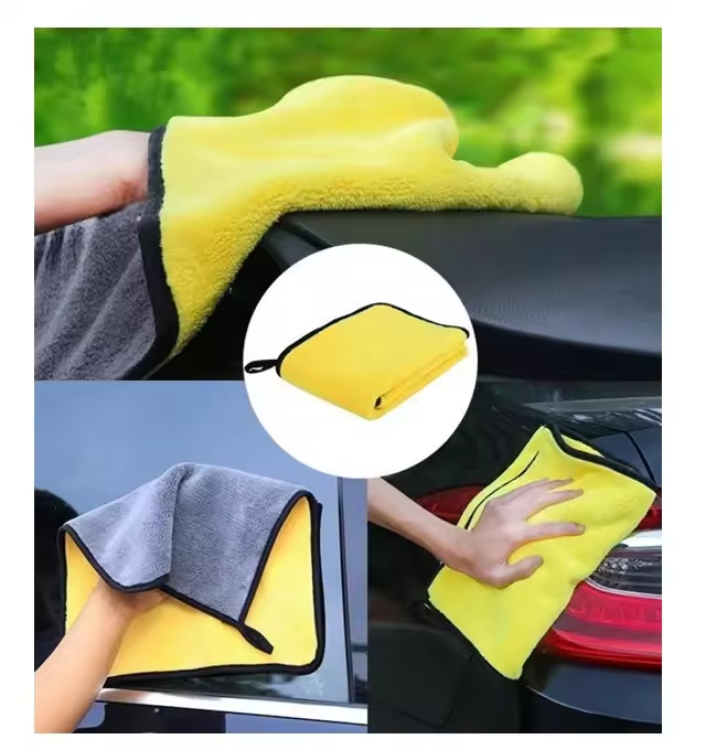 premium microfiber car cleaning towel – super absorbent & scratch free(pack of 2) premium microfiber car cleaning towel – super absorbent & scratch free(pack of 2)