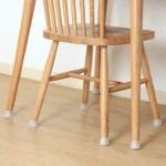 table chair leg silicone cap pad furniture non slip feet cover floor protector (pack of 4 )